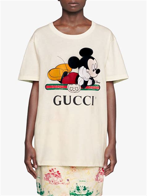 gucci mickey mouse t shirt ebay|Mickey Mouse wearing Gucci.